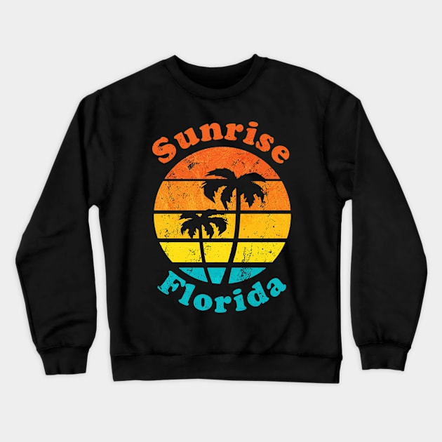 Sunrise Florida Crewneck Sweatshirt by Jennifer